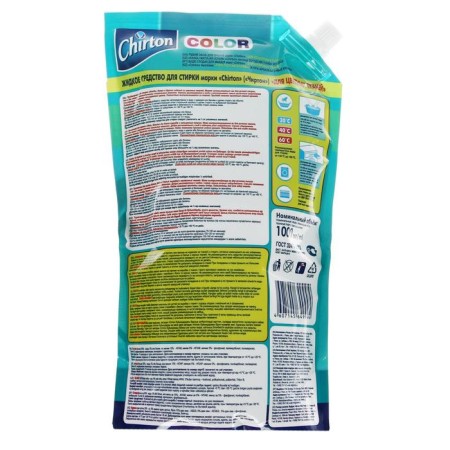 Chirton washing liquid, for colored tissues, 1 liter-1