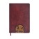 Dated diary 2025, A5, 176 sheets, Hong Kong, solid cover, pancake embossing, with liesse, block 80 g/m2, brown