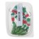 Bait jig flag No. 11, 9 cm, green-white-red