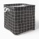 Textile basket of the shade cage is black, 32*32*32 cm