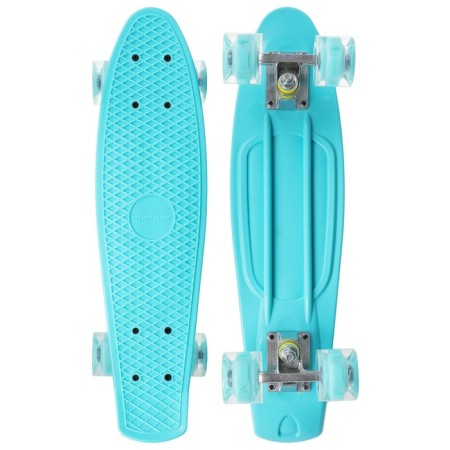 Penniboard Onlytop, 56x15 cm, light wheels PU 60x45 cm, aluminum frame, turquoise color-1