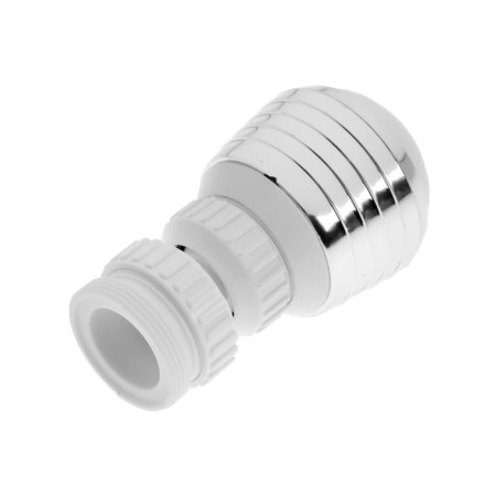 Zein z3599, rotary, on hinges, 2 modes, chrome/white-6