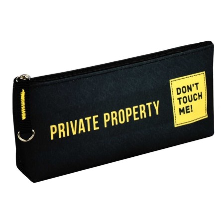 Penal soft, 1 department, 80 x 210 x 35 mm, voluminous, microfiber on PVC-one, Phoenix "Private Property"
