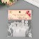 Beads for creativity plastic "White Smoke" matte set 20 g 1.2x1.2 cm