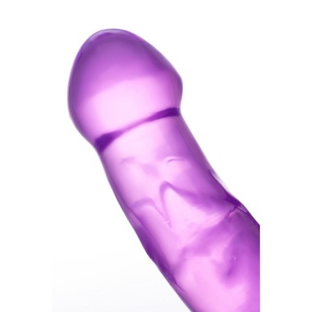 Fallomitator two -sided with vibropuli Toyfa DUBLE DILDO, TPR, purple color, 35 cm-4