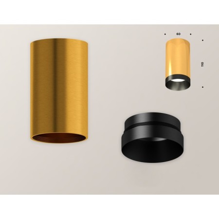 Ambrella Light, XS6327004, MR16 GU5.3 LED 10 watts lamp, yellow gold color, black-2
