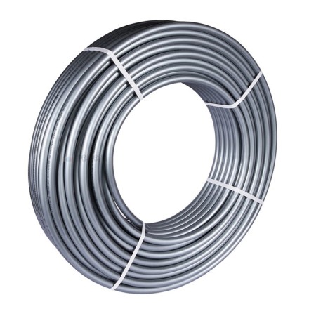 Pipe made of steamed polyethylene Rommer, PEX-A, D = 20x2.8 mm, oxygen layer, bay 100 m-2