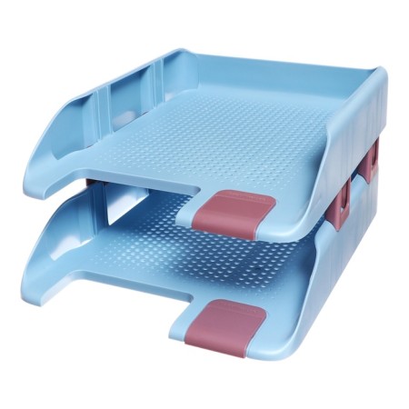 A set of 2 trays with a side mount, Erichkrause Forte, Manga, Mix