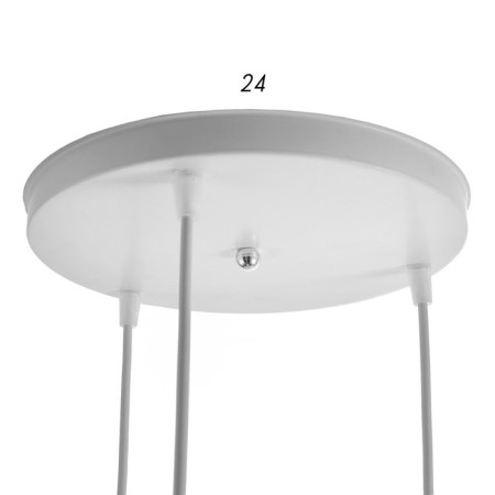 Bayerlux suspension lamp Bayerlux "Simple" 3x15W E27 White-3