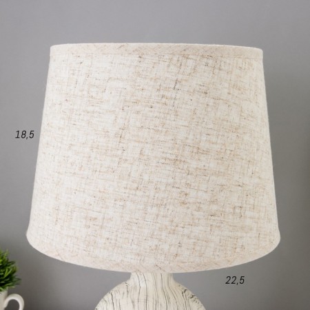 Table lamp with a lampshade "Shipbag -gray" E14 23x23x34 cm-4