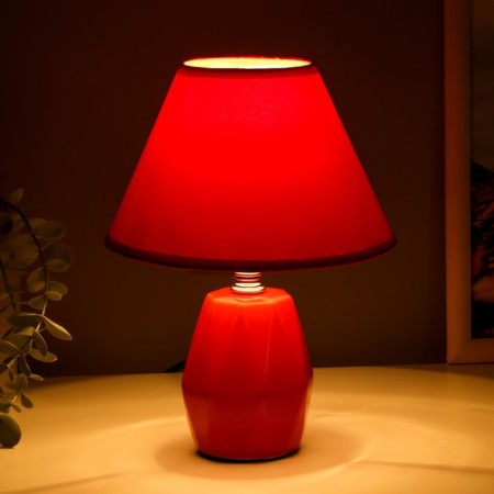 Board lamp 16877/1RD E14 40 W Red 18 × 18 × 24 cm Risalux-2