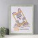 Photo frame plastic "Babylon" 40x50 cm, light green