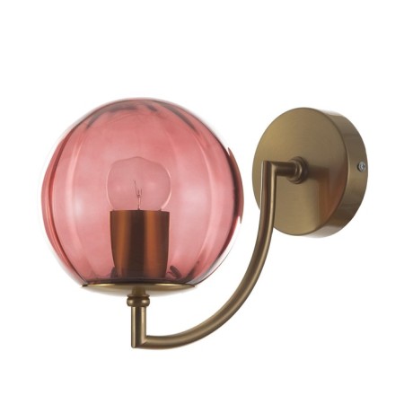 Bra "Javier" E27 40W gold-red 22.7x15 cm