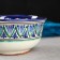 Rishtan ceramics "Patterns" 14.5 cm, small, blue