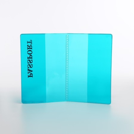 Covers for passport, turquoise color-5