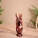 Abstraction "Family" wood 23 cm