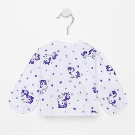 Boar of children, white/purple color, height 68 cm-2