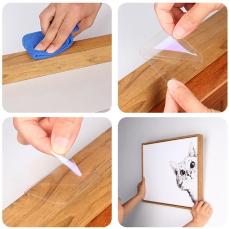 Bilateral self -adhesive tape scrap, 18x48 mm., 60 pcs.-7