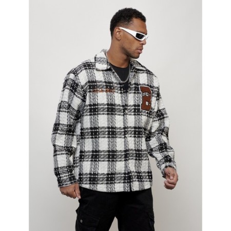 Male windbreaker, size 56, light-gray color-6