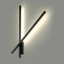 Wall lamp Lumion. Clark, 28W, LED, 60x78x760 mm, black color