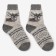Woolen socks, linen color, size 27