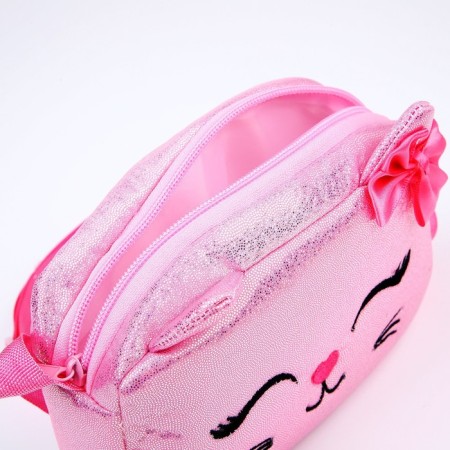 Baby Bag with lightning, long belt, pink color-8