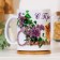 Sublimation mug "March 8" with a gift, with application