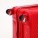 Big suitcase 28 ", lightning department, code castle, 4 wheels, red color