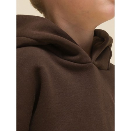Children's sweatshirt, height 110 cm, chocolate color-3