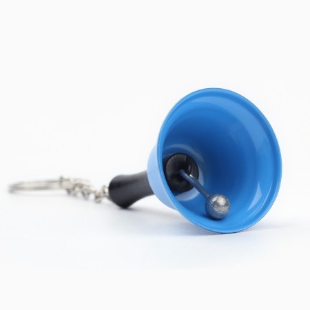 Bell bell "Bella", 6 x 4 cm, blue-1