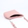 Bag Cross-Bodi "Olivi" on lightning, outer pocket, pink color