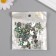 Decor for creativity plastic 2 punctures "Straza Trilist. Laguna" set 80 pcs 0.5x1 cm