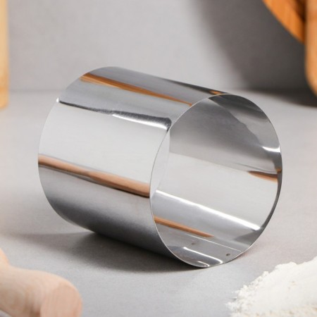 Baking and calculation form "Circle", H-8.5, D-8 cm