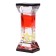 Dorili gel watches, anti -stress, 5 x 12 cm, red
