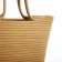 Bag-touut without fastening, beige color