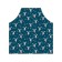 Apron of a kitchen with a fashionable “fashionable moose”, adjustable, size OS