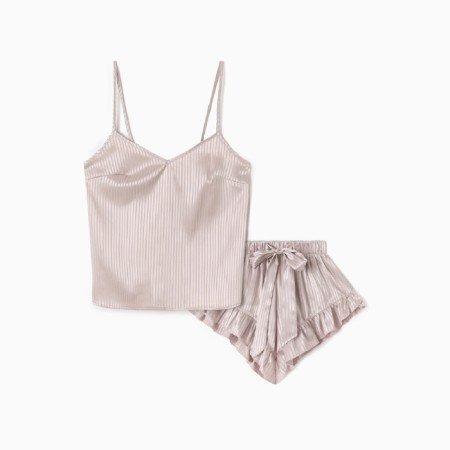 Kit (top, shorts) female minku: Home Collection Beige color, rr 48-8