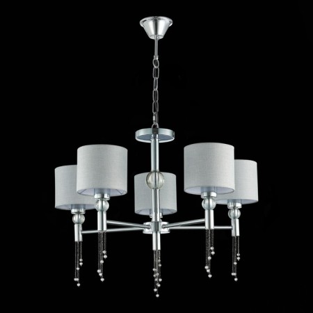 Suspended EVOLUCE lamp. Sle105173-05. Primma. 5x60 watts, E27, 65x65x48 cm, chromium color-3