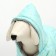Kombinson "Tender Way" on the fur lining, size S (DS 25, Osh 25, OG 35 cm), Blue