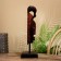 Mask "Chel" on the stand, Albezia 17x6x40 cm