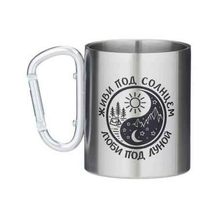 Thermal circle, 300 ml, carbine "Live under the sun - love under the moon"-2