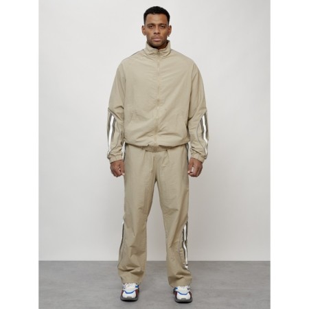 Sports suit men's, size 54, beige color