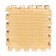 Soft floor universal, 33 × 33 cm, 20 mm, beige color