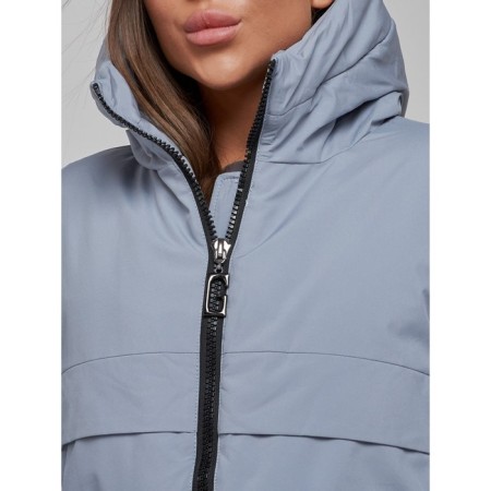 Winter jacket female, size 46, blue color-14