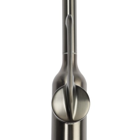 Kitchen mixer Zein Z3742, "Drop", single -leaf, pour height 26 cm, graphite-2