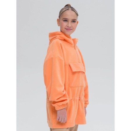 Jacket for girls, height 158 ​​cm, orange color-1