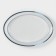 Oval glass form for microwave borcam, without cover