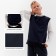 Minaku boy's vest for a boy: School Collection, Dark blue color, height 128 cm