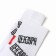 Male socks "Censorship" p. 41-44 (27-29 cm), white