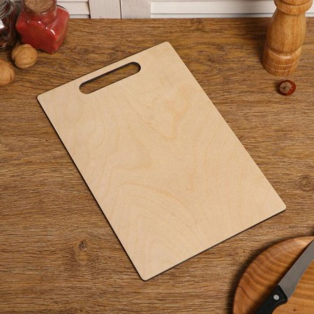 The board is cut and serving two -sided, rectangular, cutting handle, 30 × 20 × 0.6 cm-2